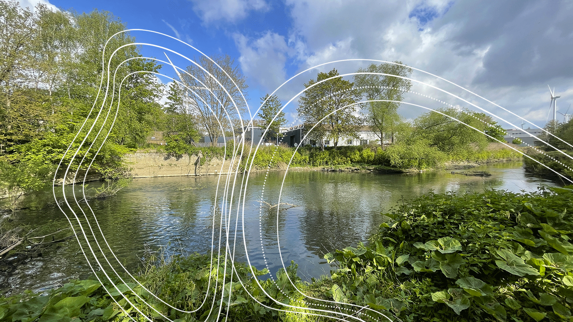 Kunsten Route(s) Des Arts in Halle langs het Zennepad