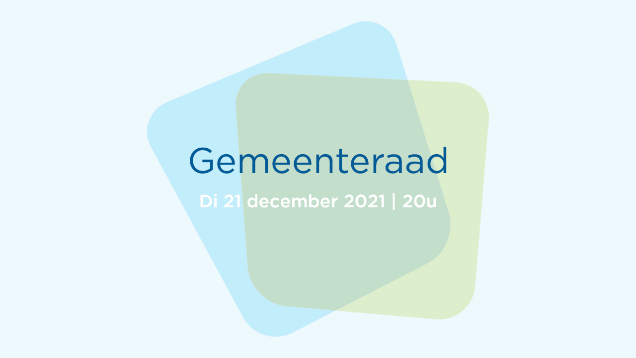 Startscherm gemeenteraad