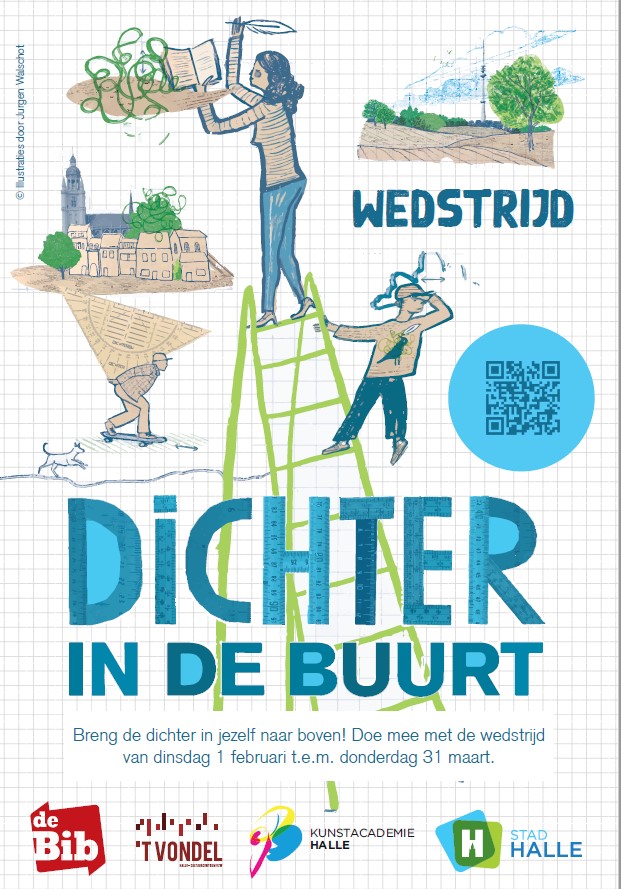 affiche 'Dichter in de buurt'