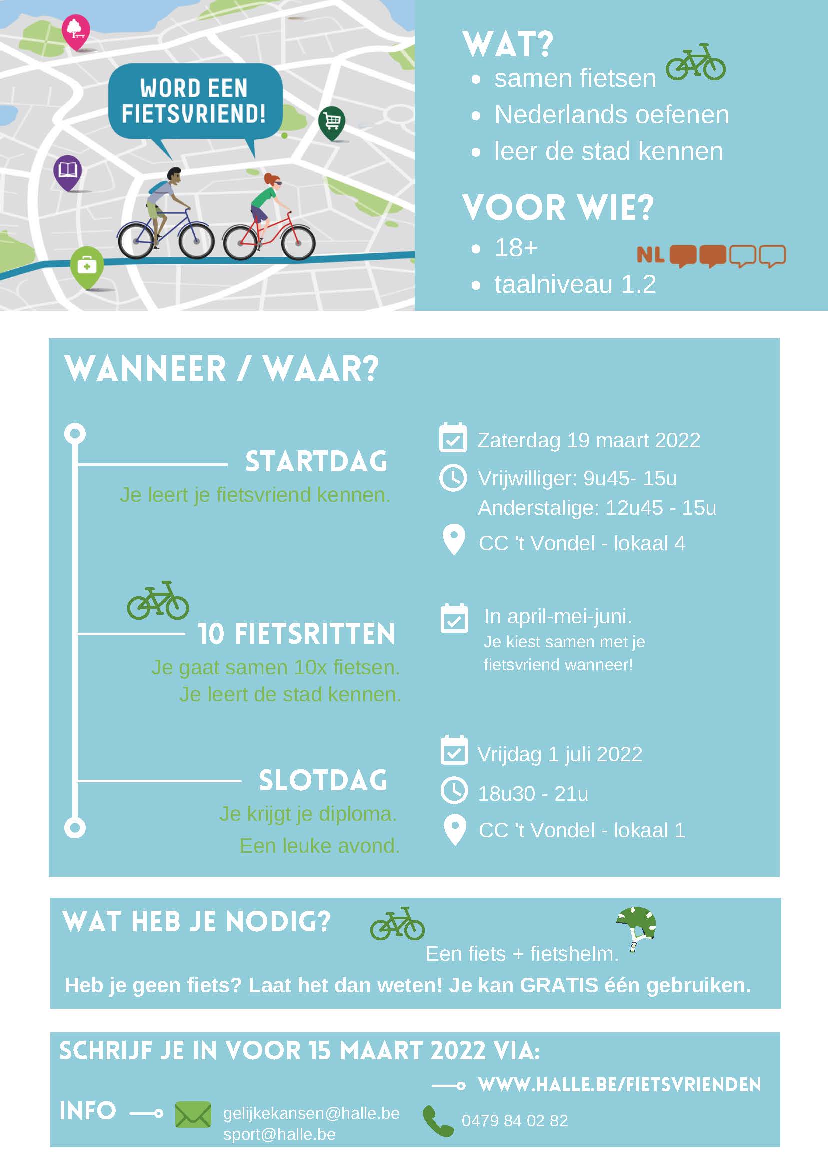 Flyer fietsvrienden