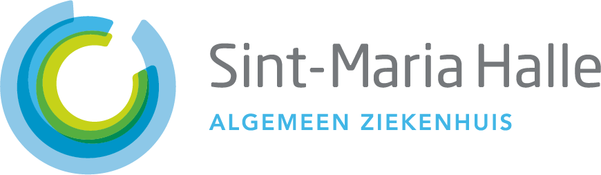 Het AZ Sint-Maria ziekenhuis in Halle