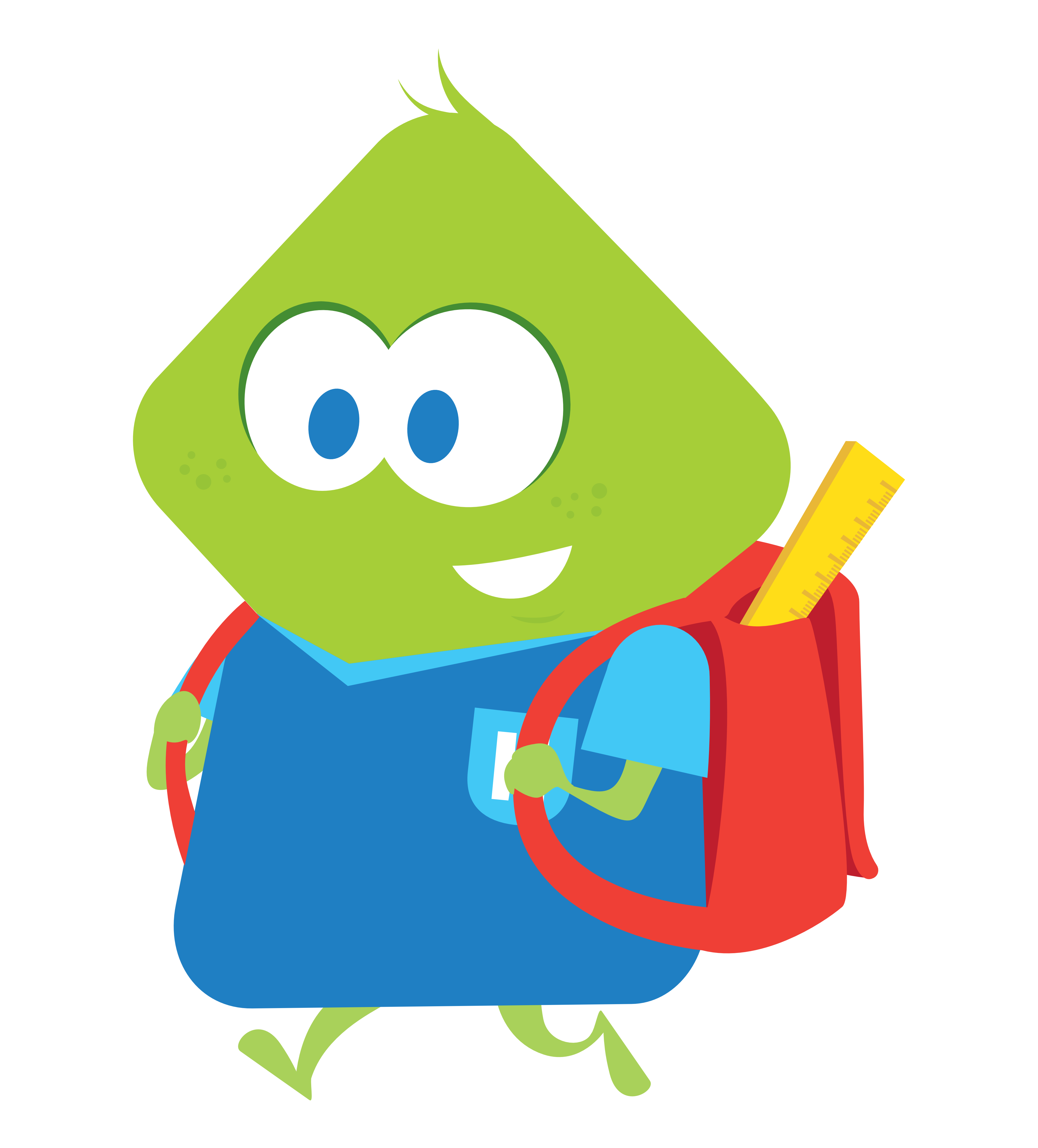 Logo Basiel met boekentas