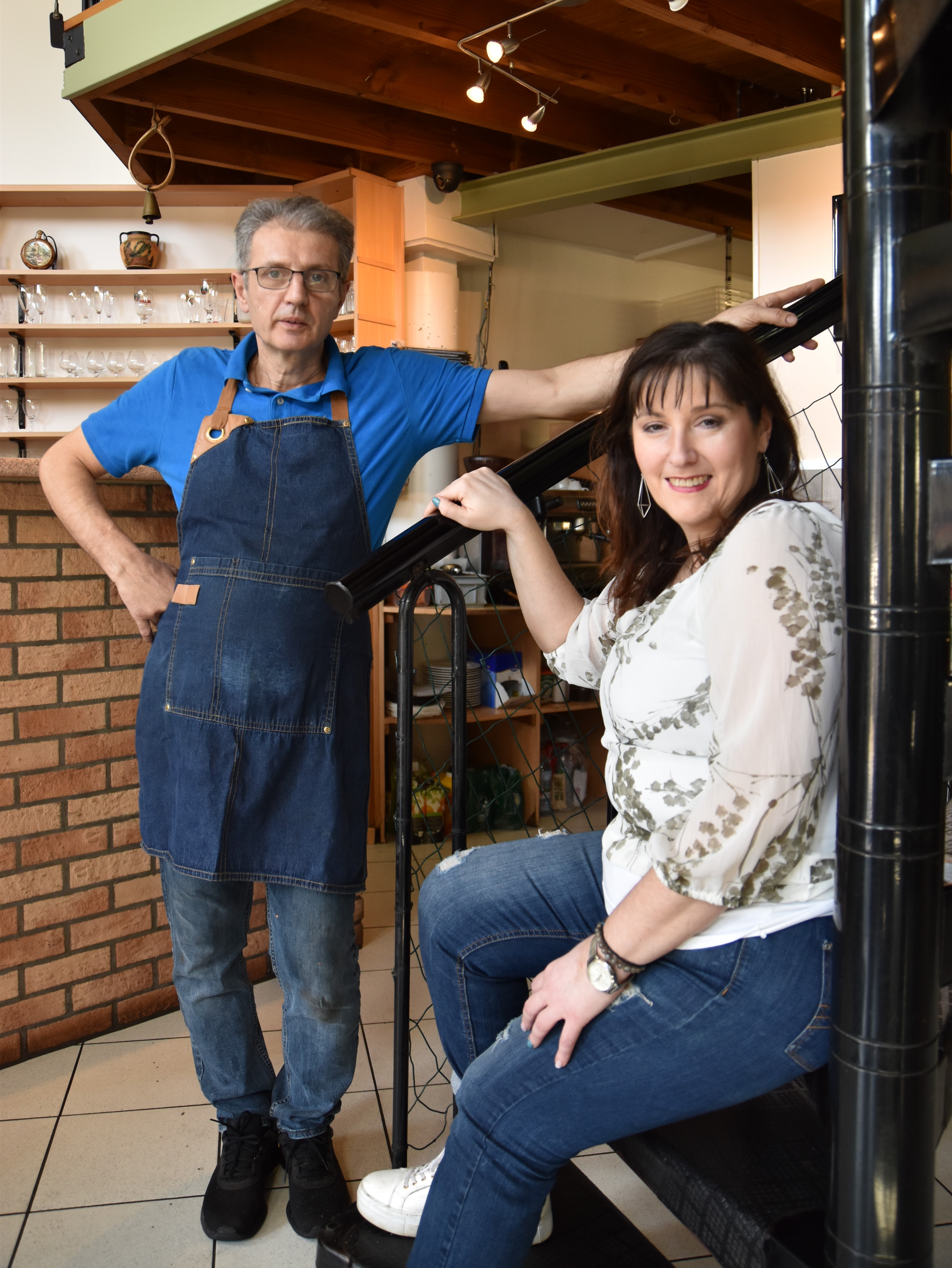 Irene en Lakis (c) Lynn Bruyeer