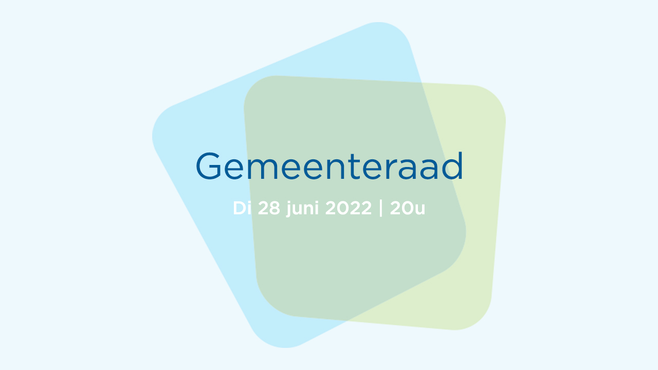 Startscherm gemeenteraad