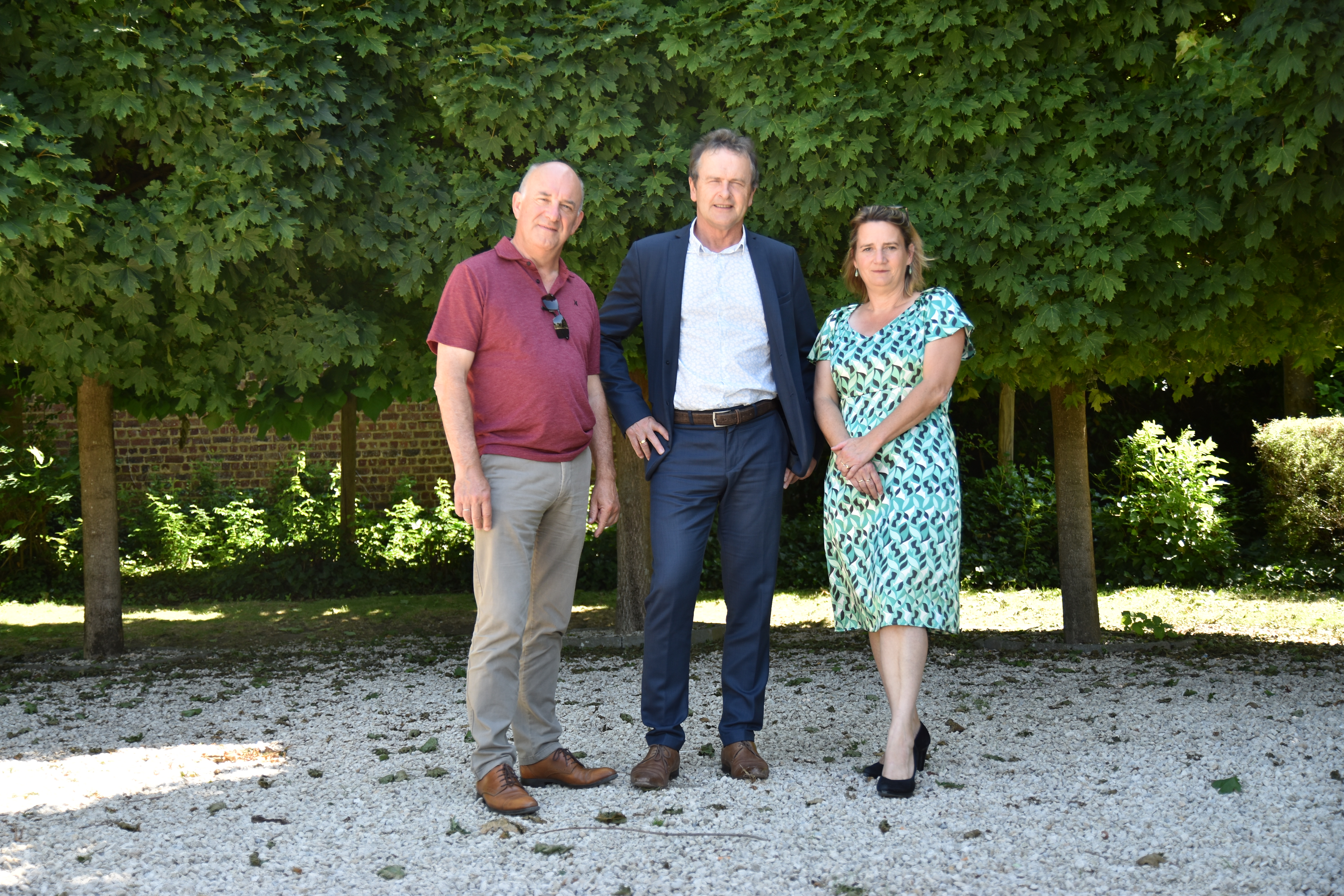 Voorzitters en ex-voorzitter onderwijsraad