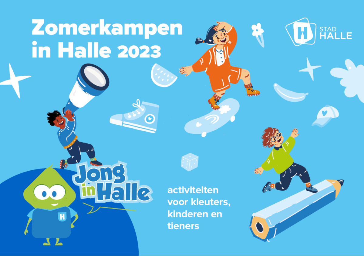 Cover brochure zomerkampen 2023