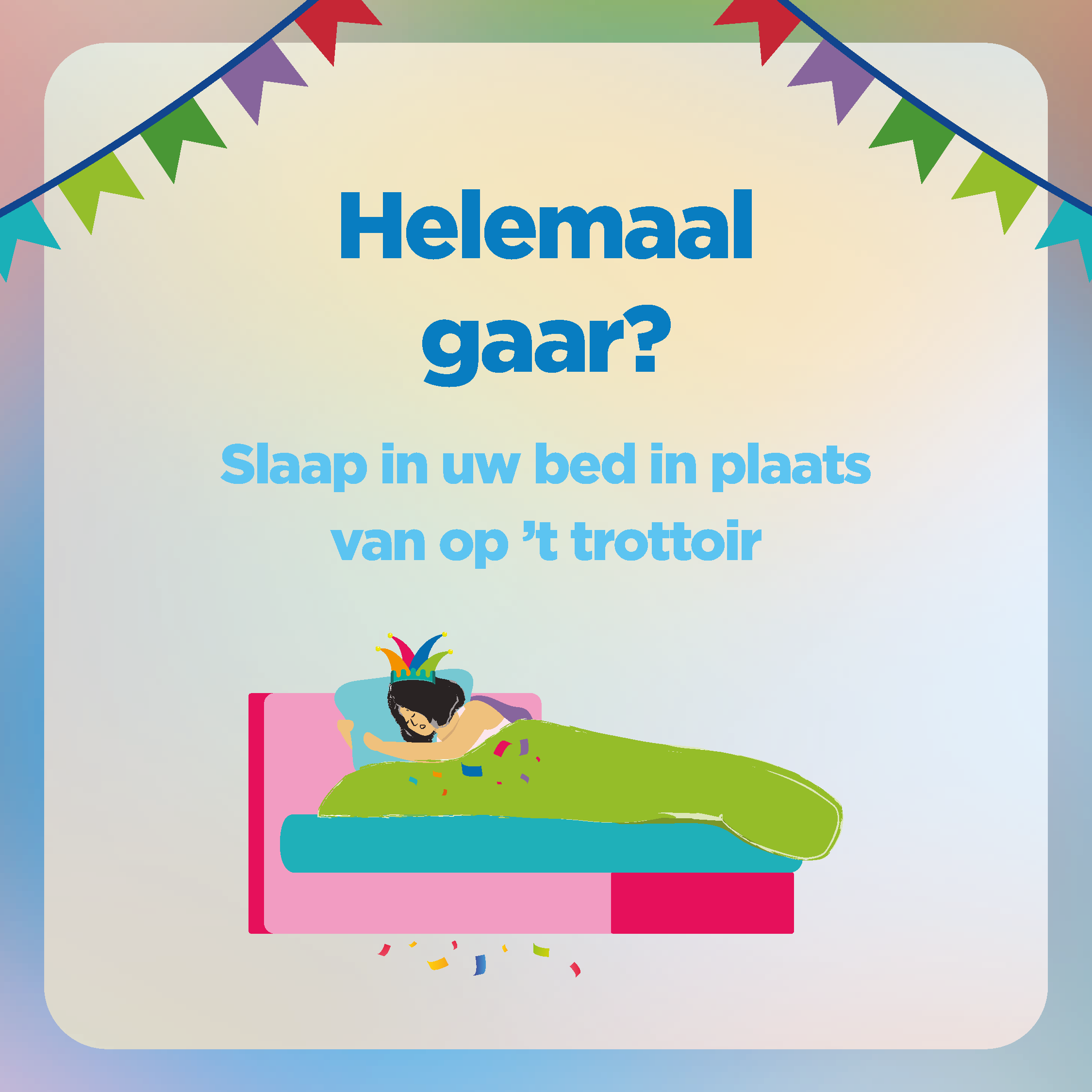 Slaap in je eigen bed