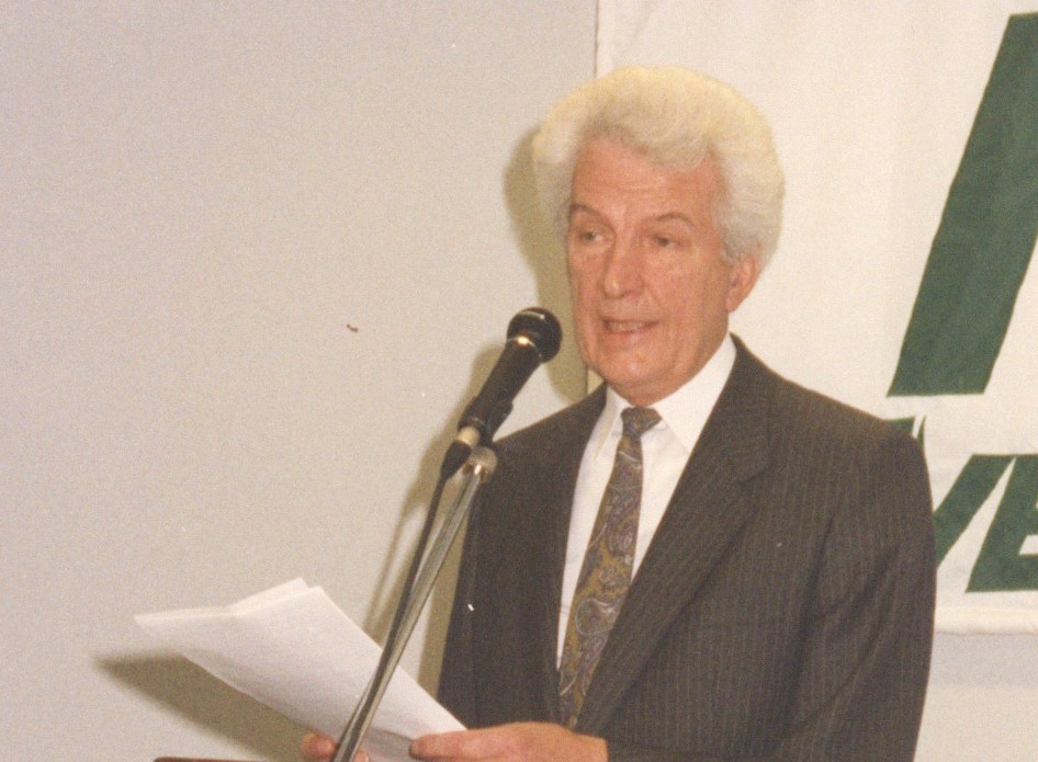 Archiefbeeld van ere-burgemeester Marc Beckwé tijdens zijn burgemeesterschap. (c) Stad Halle/Den AST