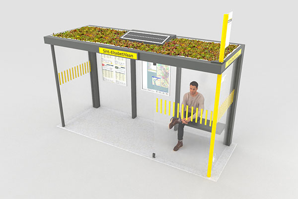 Ontwerp schuilhuisje (c) De Lijn