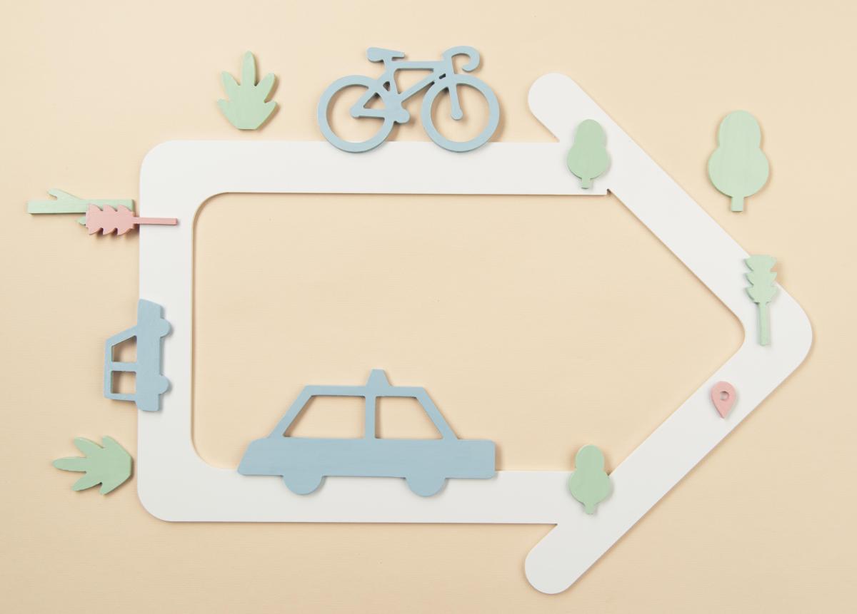 tekening transportmiddelen (c) Freepik