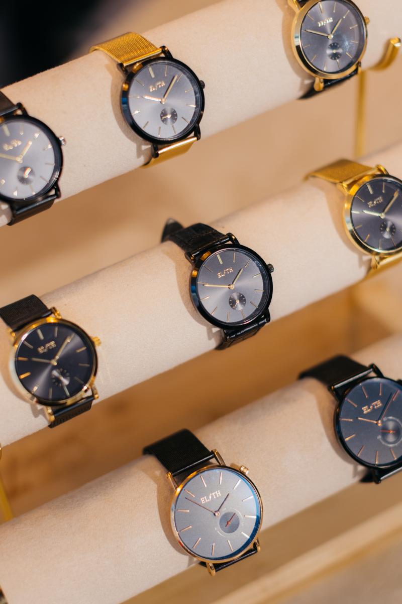 Eigen ontworpen horloges