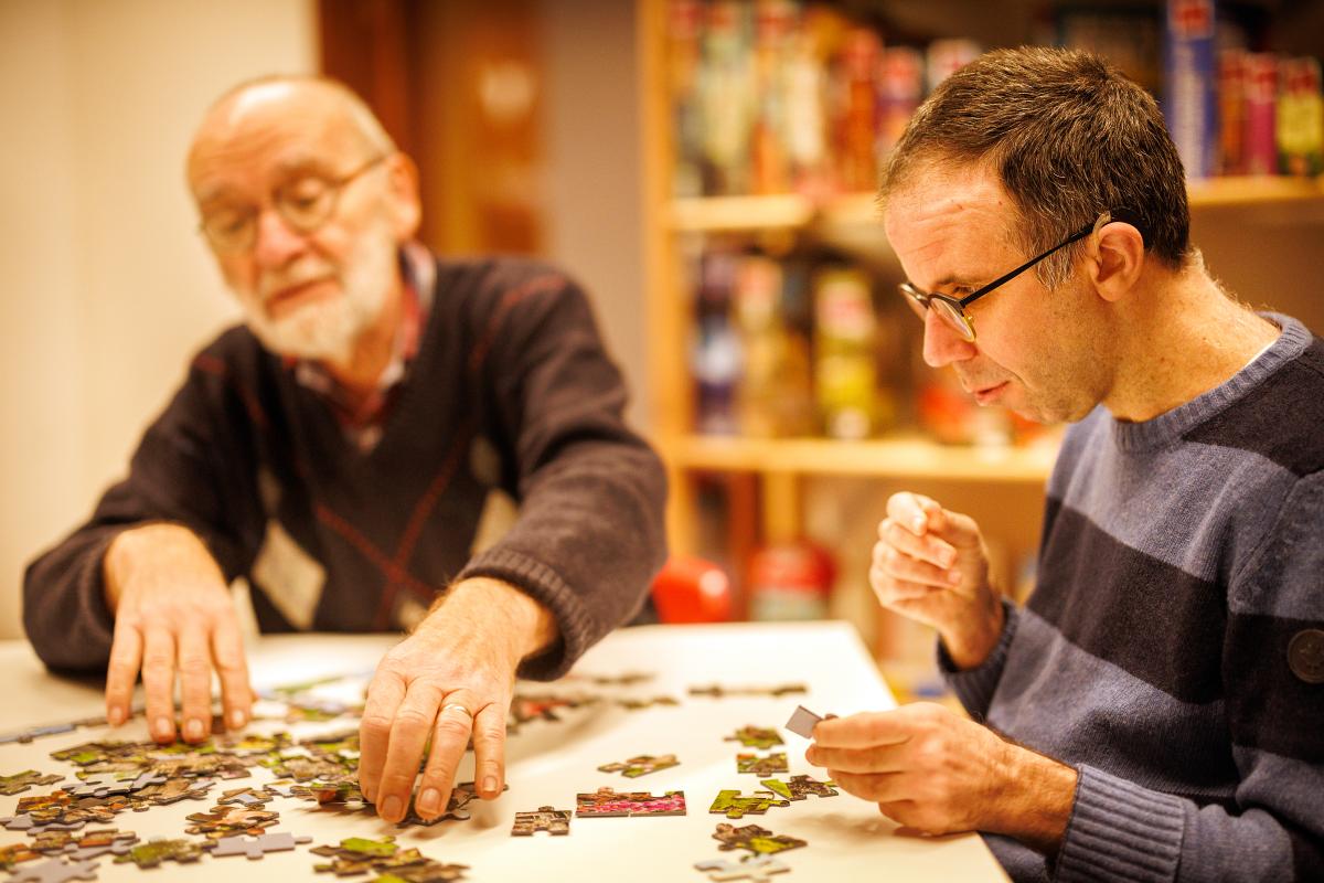 Tim Borremans en zijn vader Guy