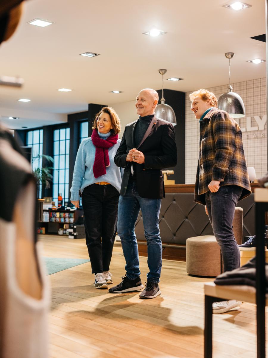 Ingrid Platteau, Brecht en een klant