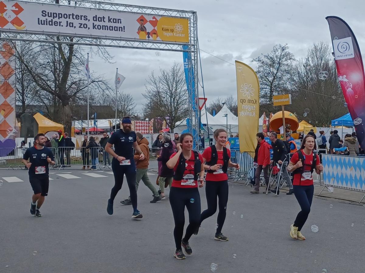 Deelnemers Kom op tegen Kanker Run