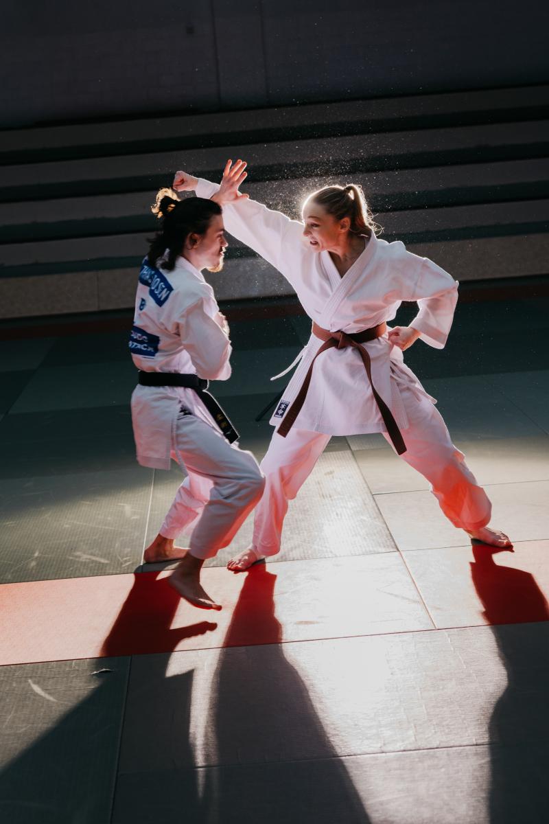 Lynn Degreef en Mathias Loosen 