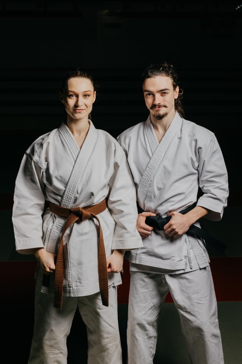 Lynn Degreef en Mathias Loosen 