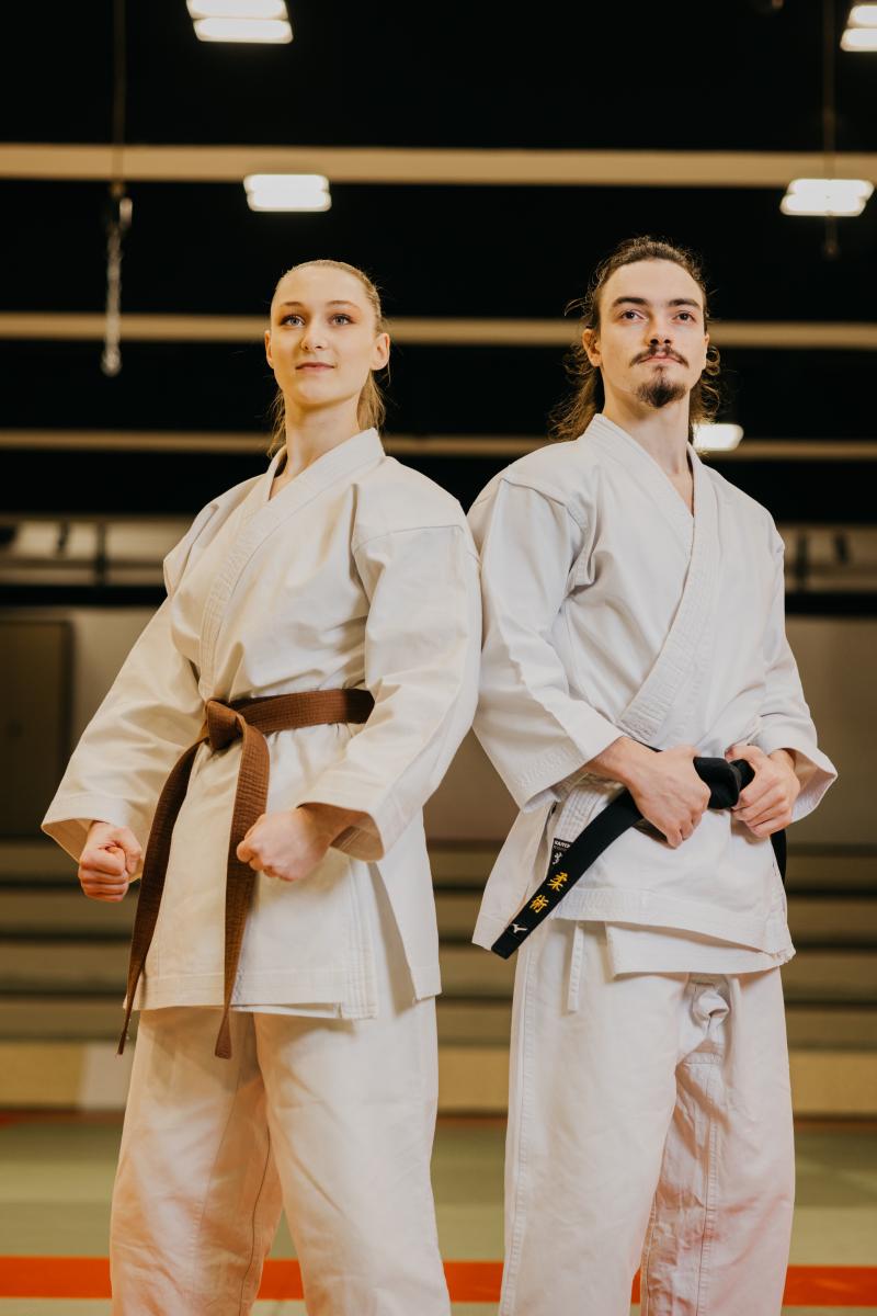 Lynn Degreef en Mathias Loosen 