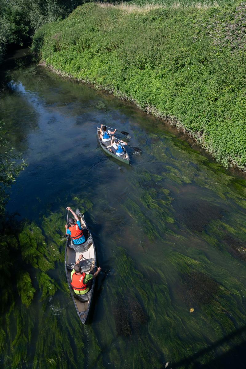 kajakken op de Zenne