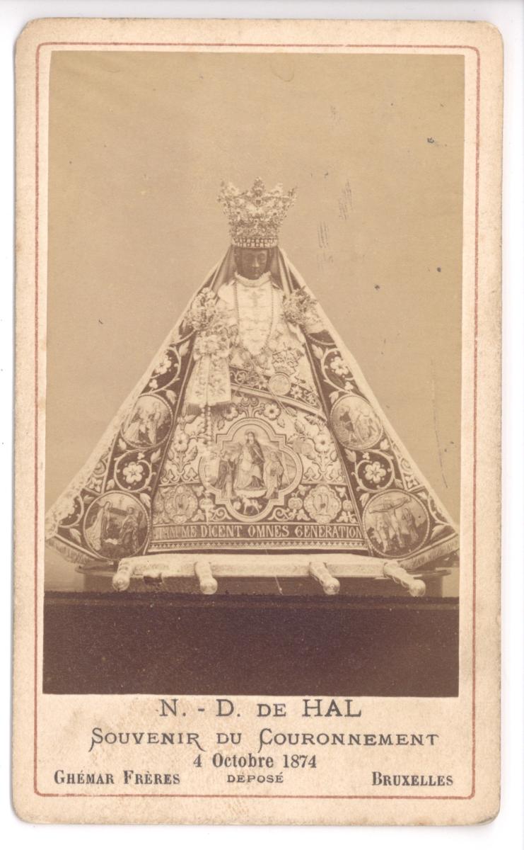 OLVrouw van Halle met de mantel uit 1866