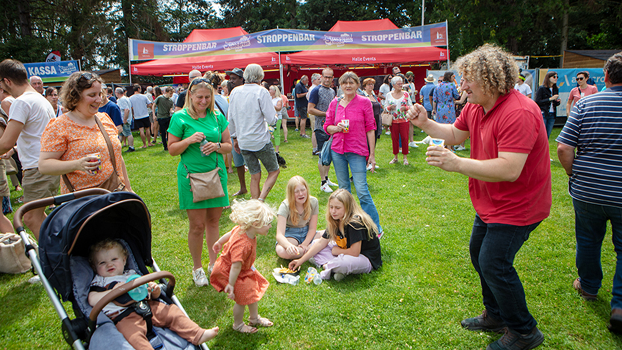 Inwonersdrink in Halle