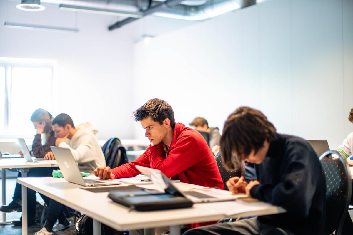 Studenten © Greetje Van Buggenhout