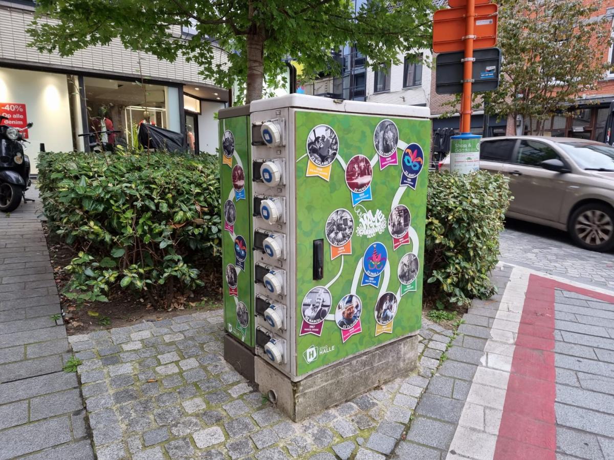 De marktkast op de Beestenmarkt.