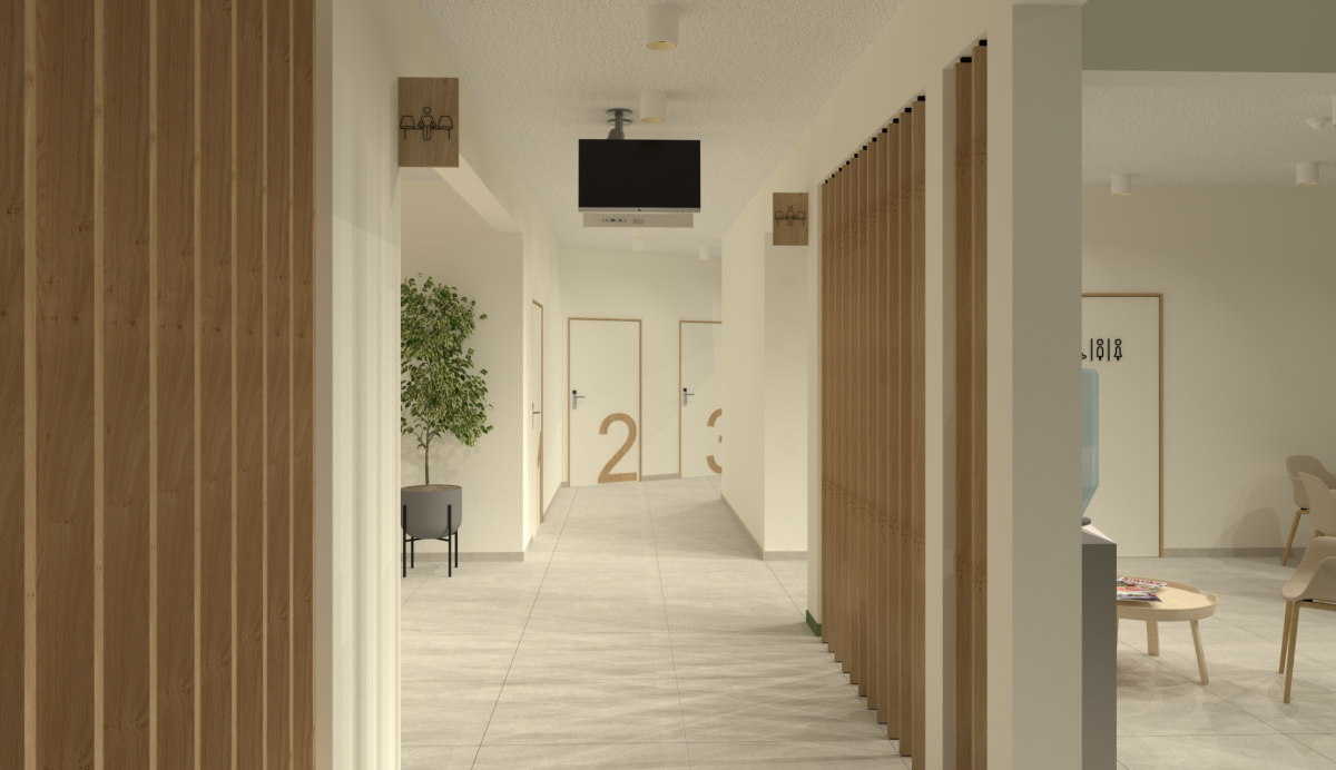 Renders uitbreiding loketten stadhuis