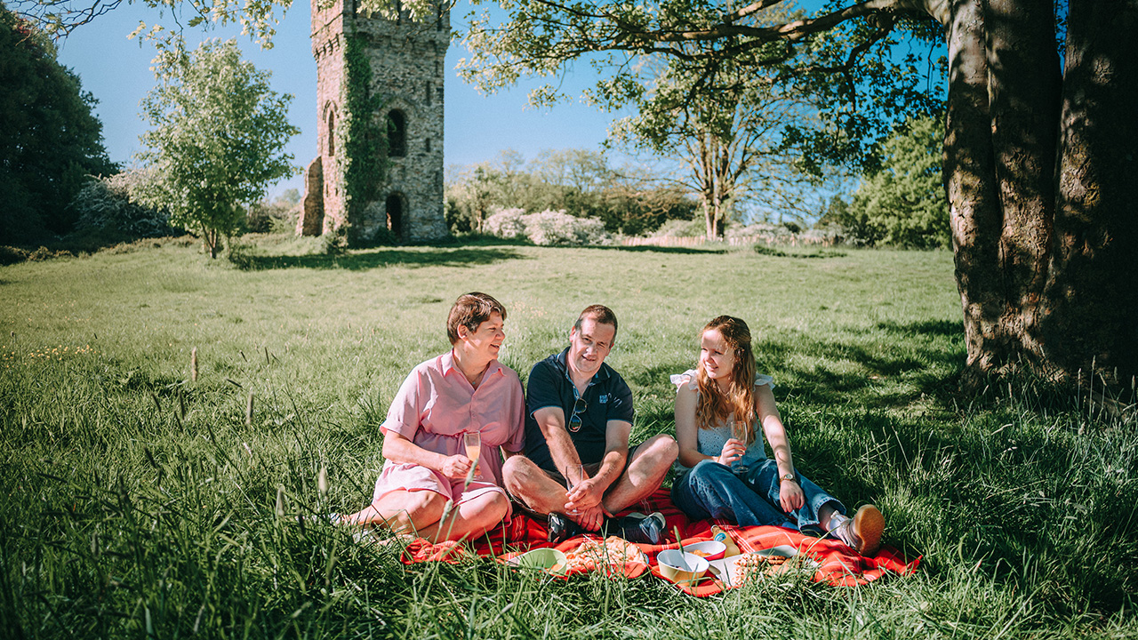 Picknick aan de Malakoff-toren