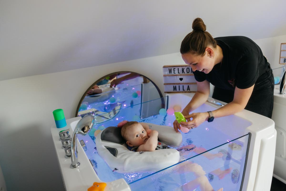 Babyspa Ô Pure bij Shana Van Lysebeth (c) Kevin Faingnaert