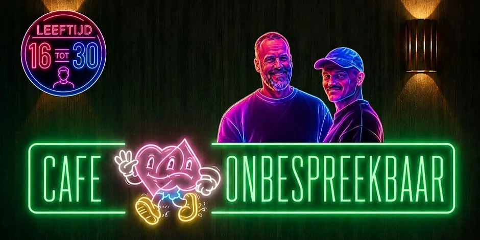 affiche Café onbespreekbaar