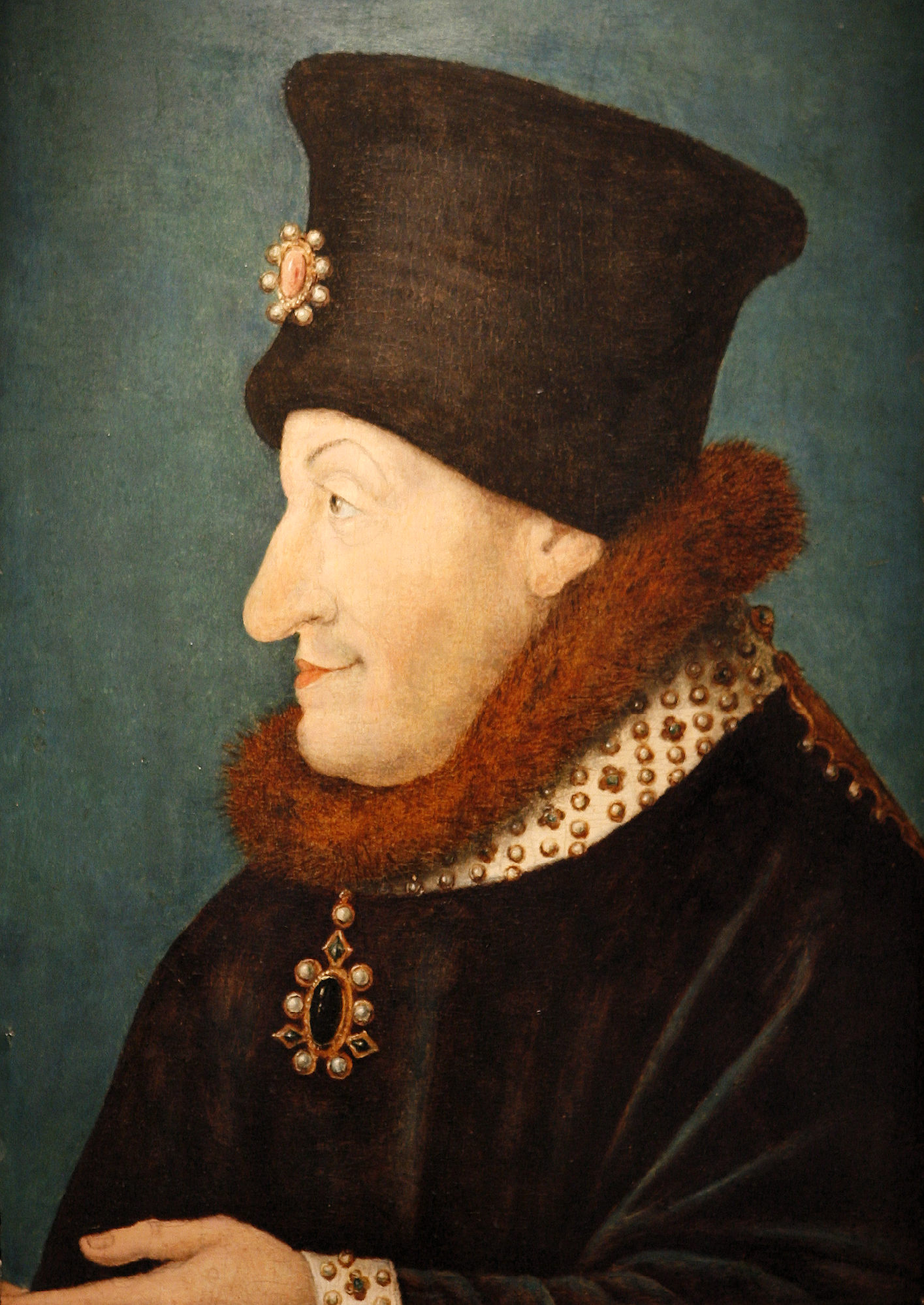 Filips II de Stoute Hoog bezoek - bekende gasten in Halle - Filips II de Stoute (©Rama)