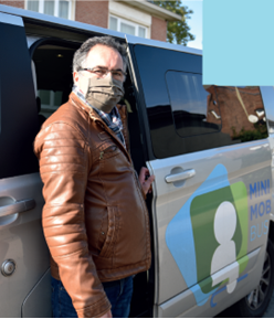 Vrijwilligers van het Minder Mobielen Vervoer