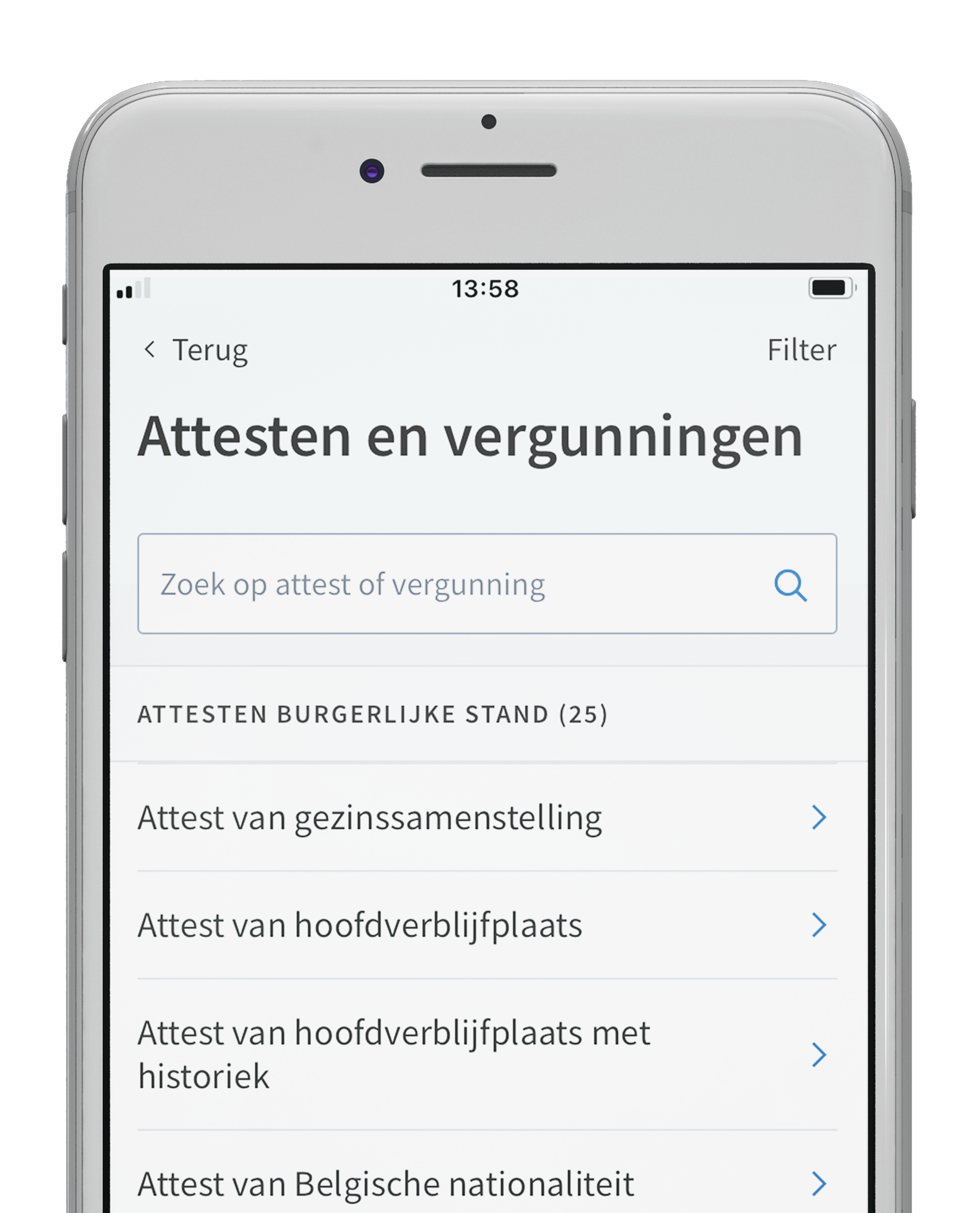 Attesten en vergunningen