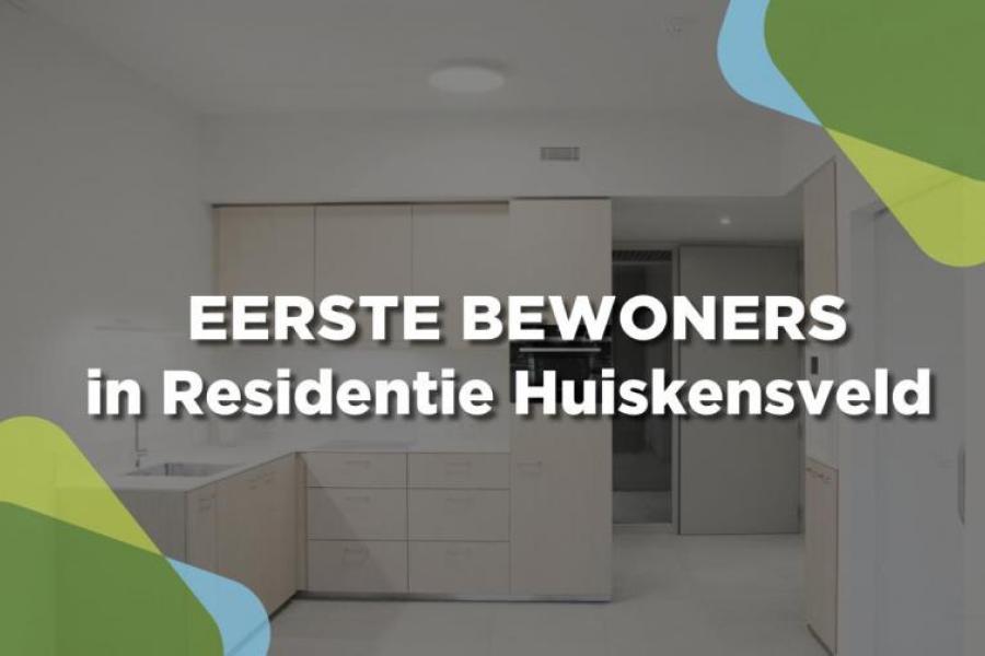 Eerste bewoners nemen intrek in Residentie Huiskensveld