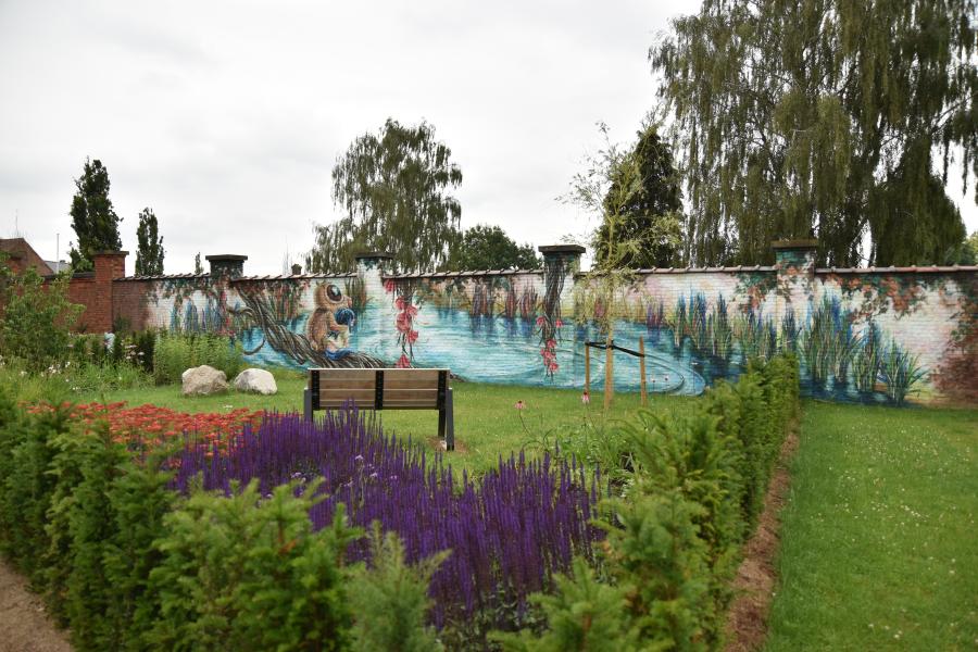 Rouwplek voor kinderen op de Halse begraafplaats