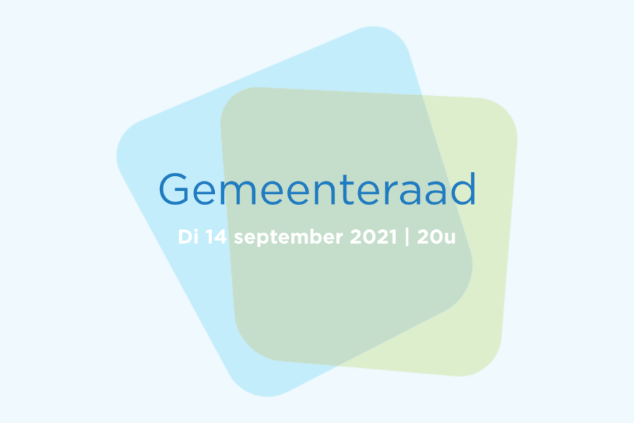 Gemeenteraad 14 september 2021