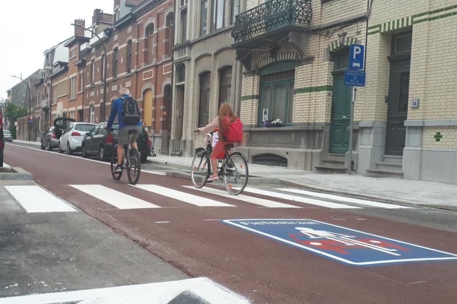 Albertstraat fietsstraat