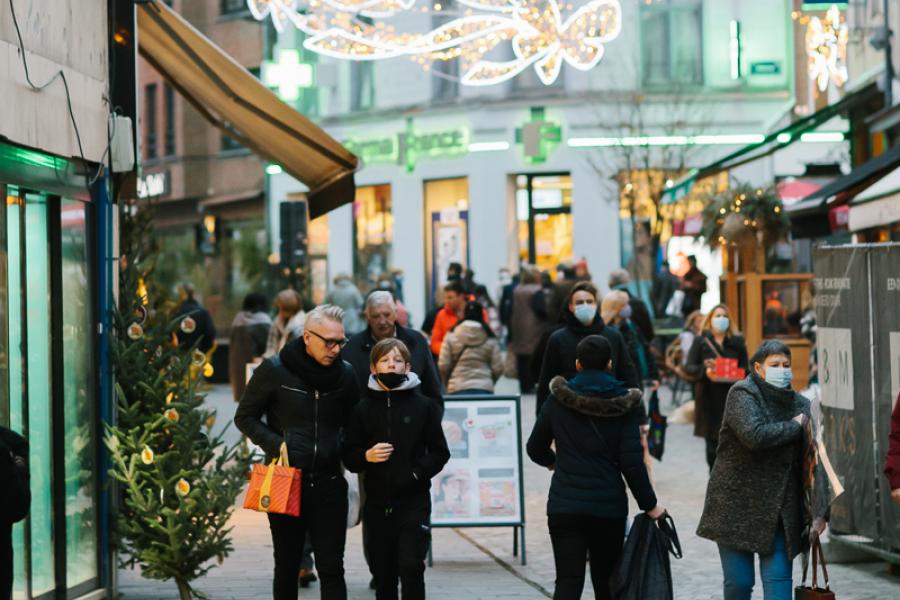 Kerstshopping © Kevin Faingnaert