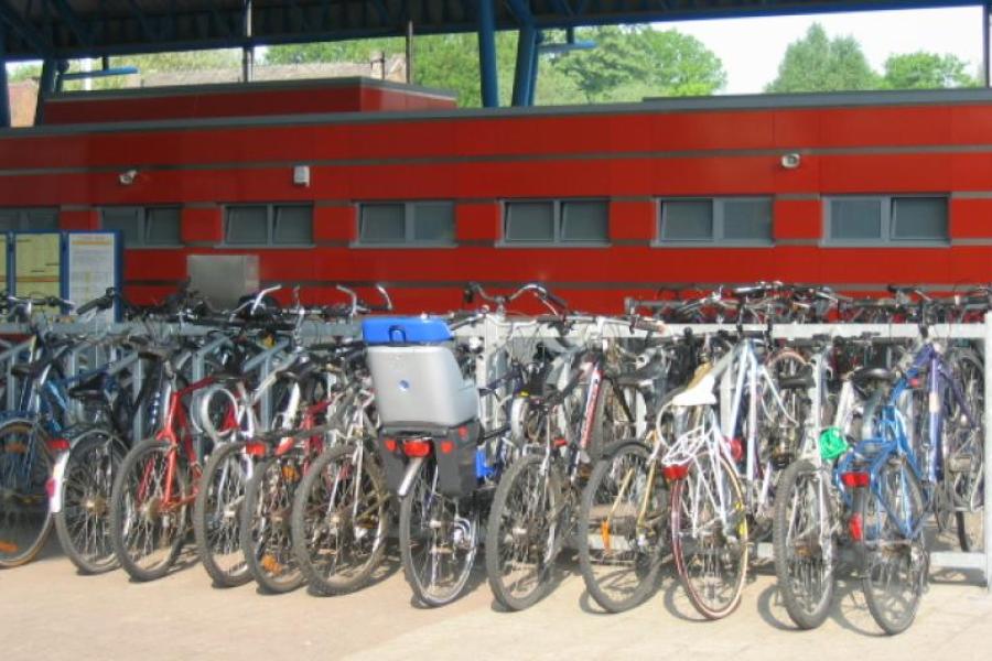 fietsenstalling  station