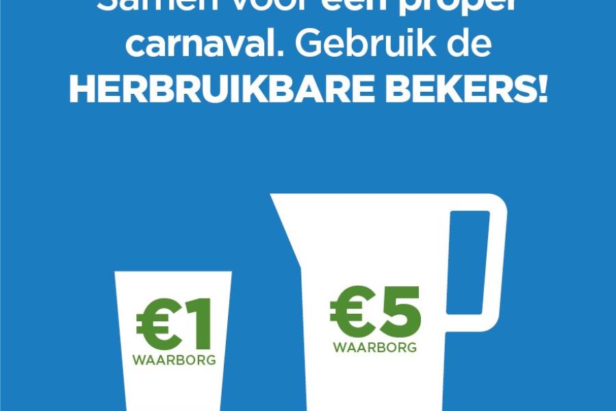 affiche werking herbruikbare beker