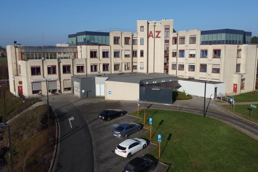 Het AZ Sint-Maria ziekenhuis in Halle (c) AZ Sint-Maria