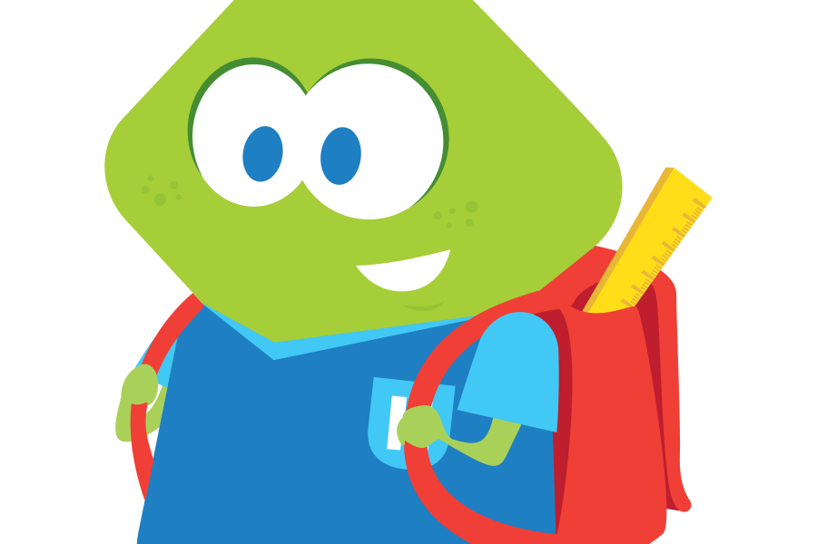 Logo Basiel met boekentas