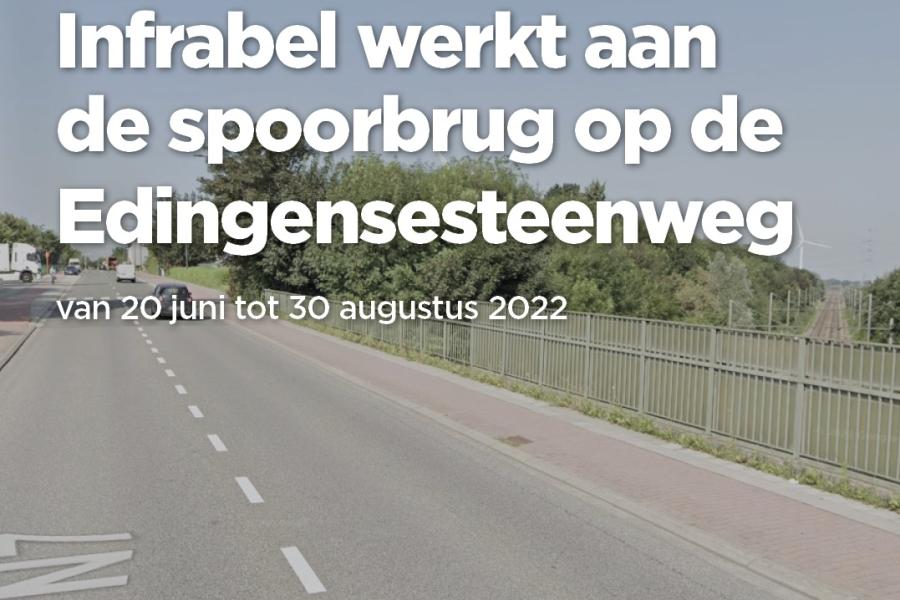 Spoorwegbrug Edingensesteenweg