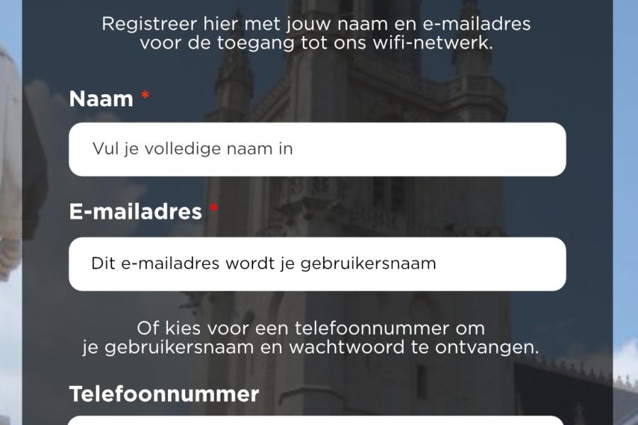 startschermm inloggen