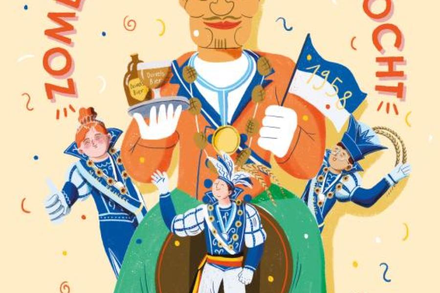 affiche zomercarnavalspeurtocht