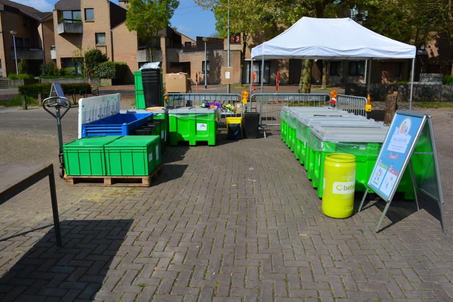 pop-up recyclagepark