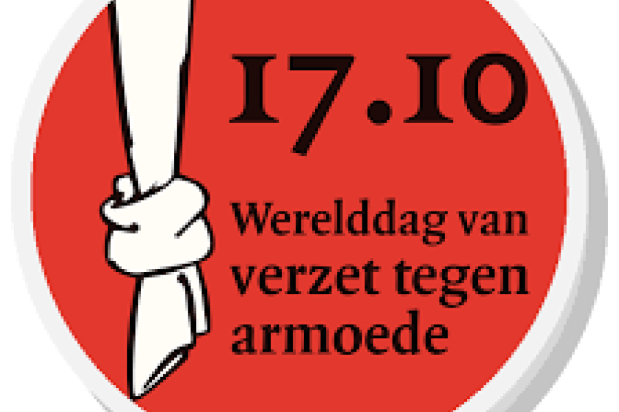 Logo werelddag verzet tegen armoede
