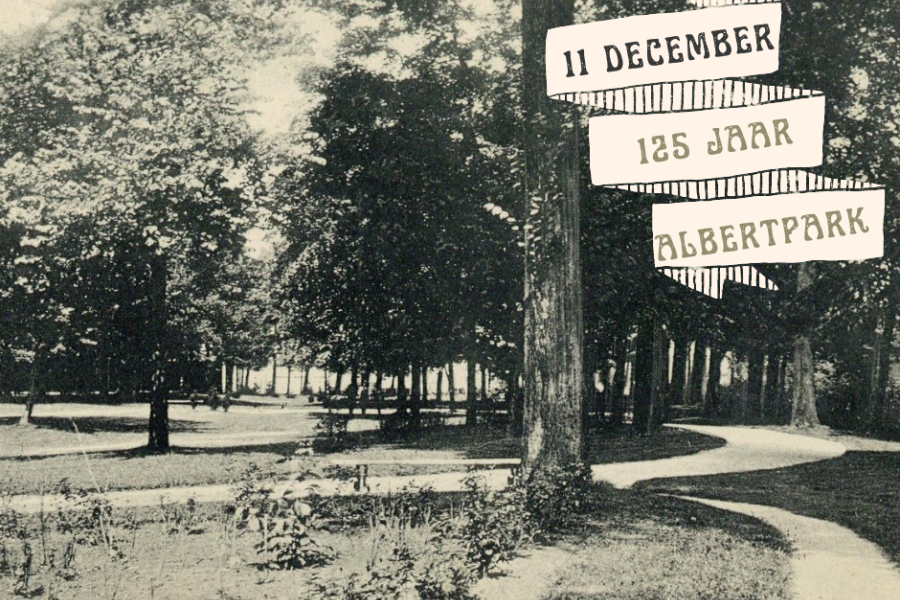 Oude foto Albertpark