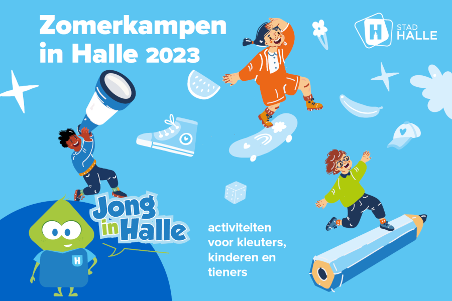 Cover brochure zomerkampen 2023