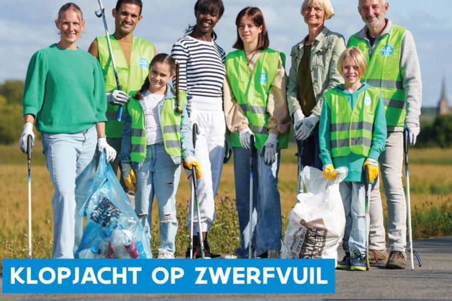 affiche zwerfvuilactie 2023